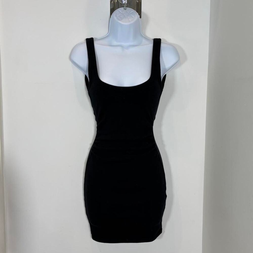 Zara black bodycon dress size M